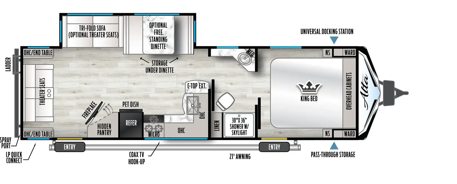 2850KRL Floorplan Image